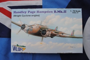 Valom 72066  Handley Page Hampden B.Mk.II Wright Cyclone engine